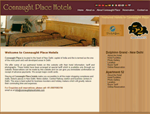Tablet Screenshot of connaughtplacehotels.com